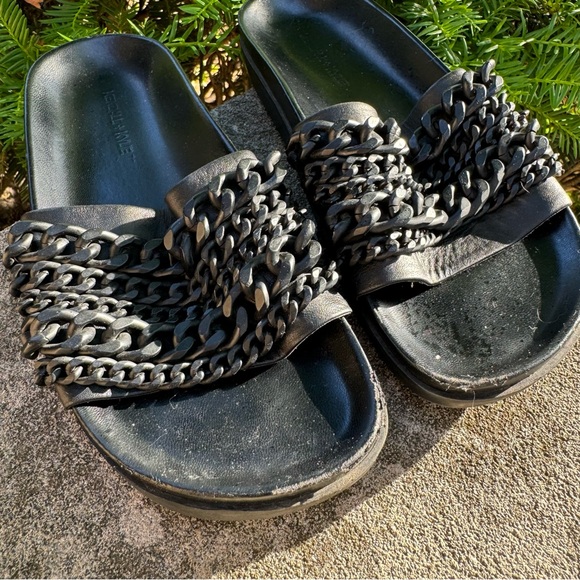 KENDALL + KYLIE • Black Slides Shiloh Sz 8 - Picture 9 of 9